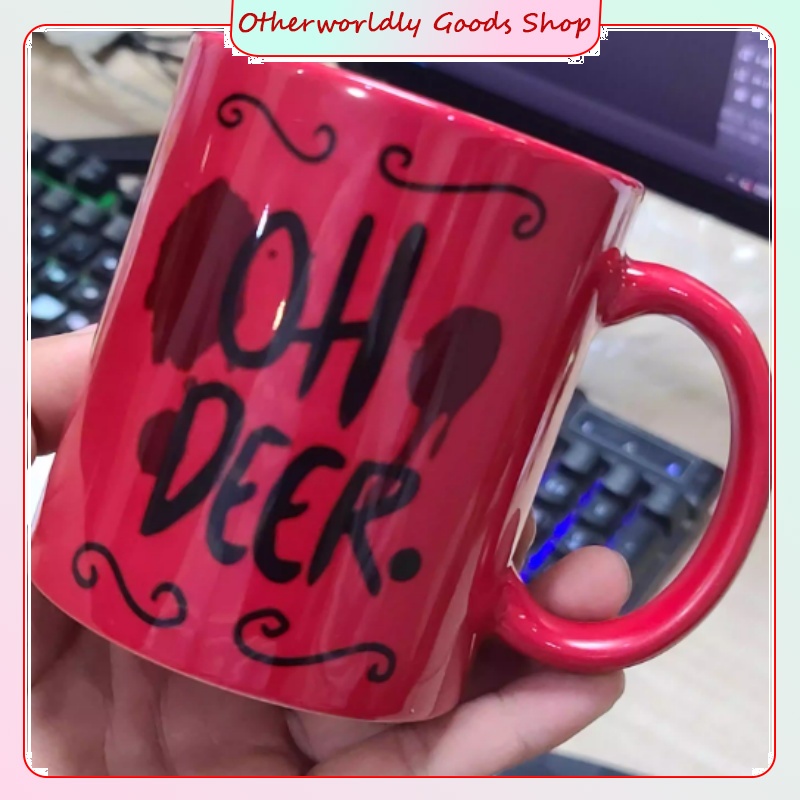 Anime Merchandise Mugs - كوب سيراميك كرتوني من Hazbin Hotel