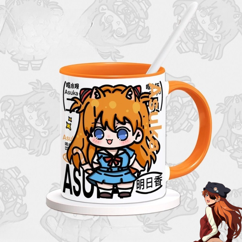 Anime Merchandise Mugs - كوب قهوة وماء إبداعي بتصميم شخصية