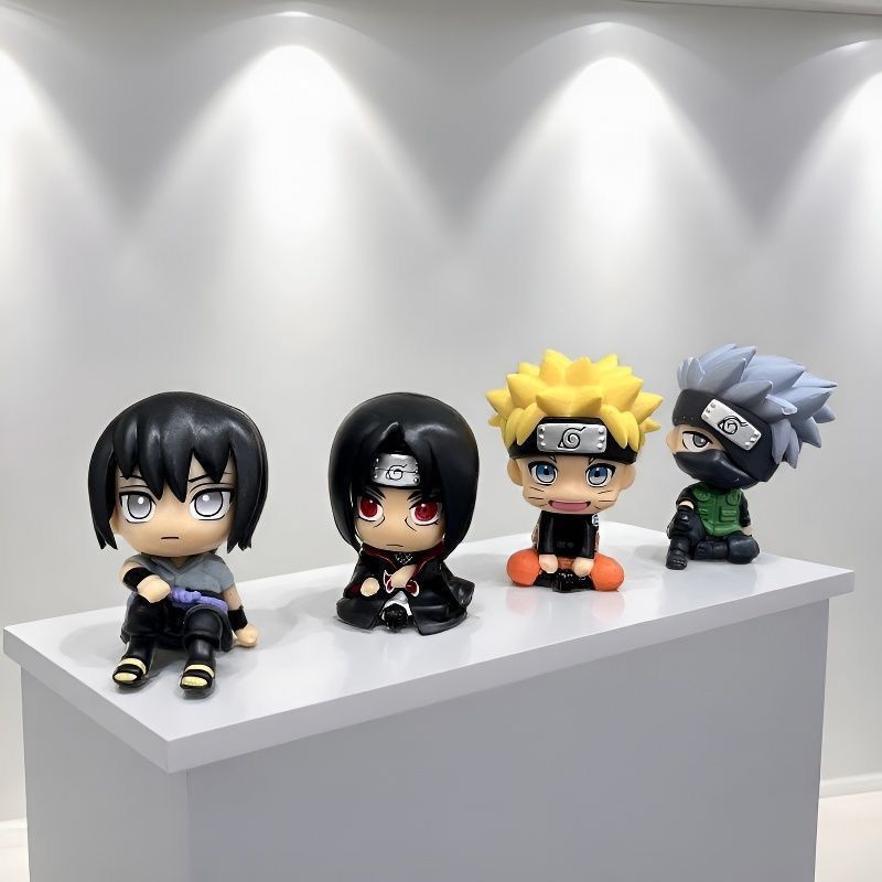 Anime Merchandise In Japan - نموذج شخصية ناروتو الكرتونية اللطيفة، دمية