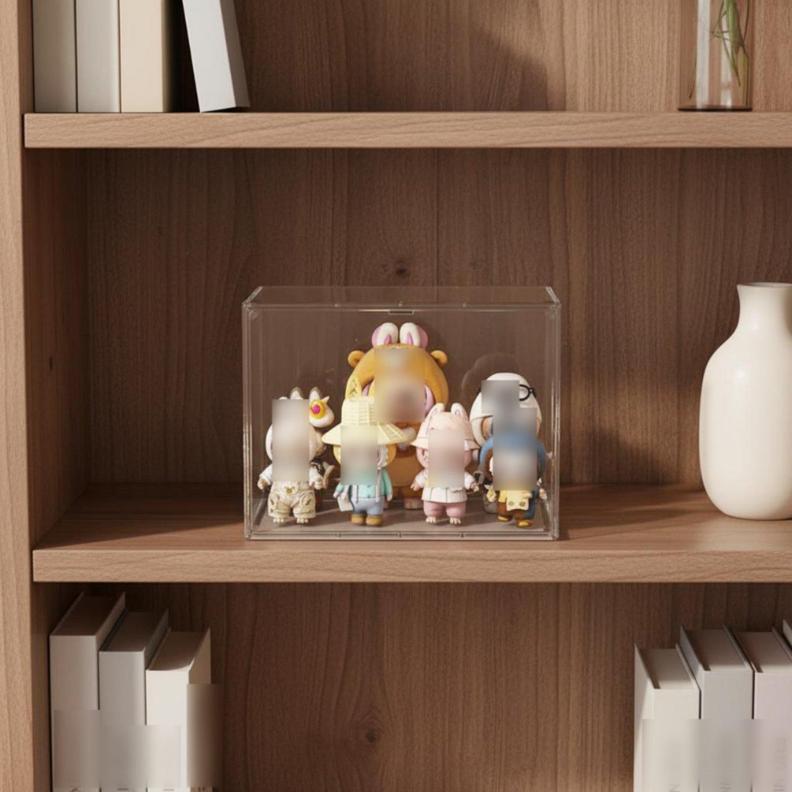 Figure Display Box - رف عرض دمى كبير بمظهر الأكريليك