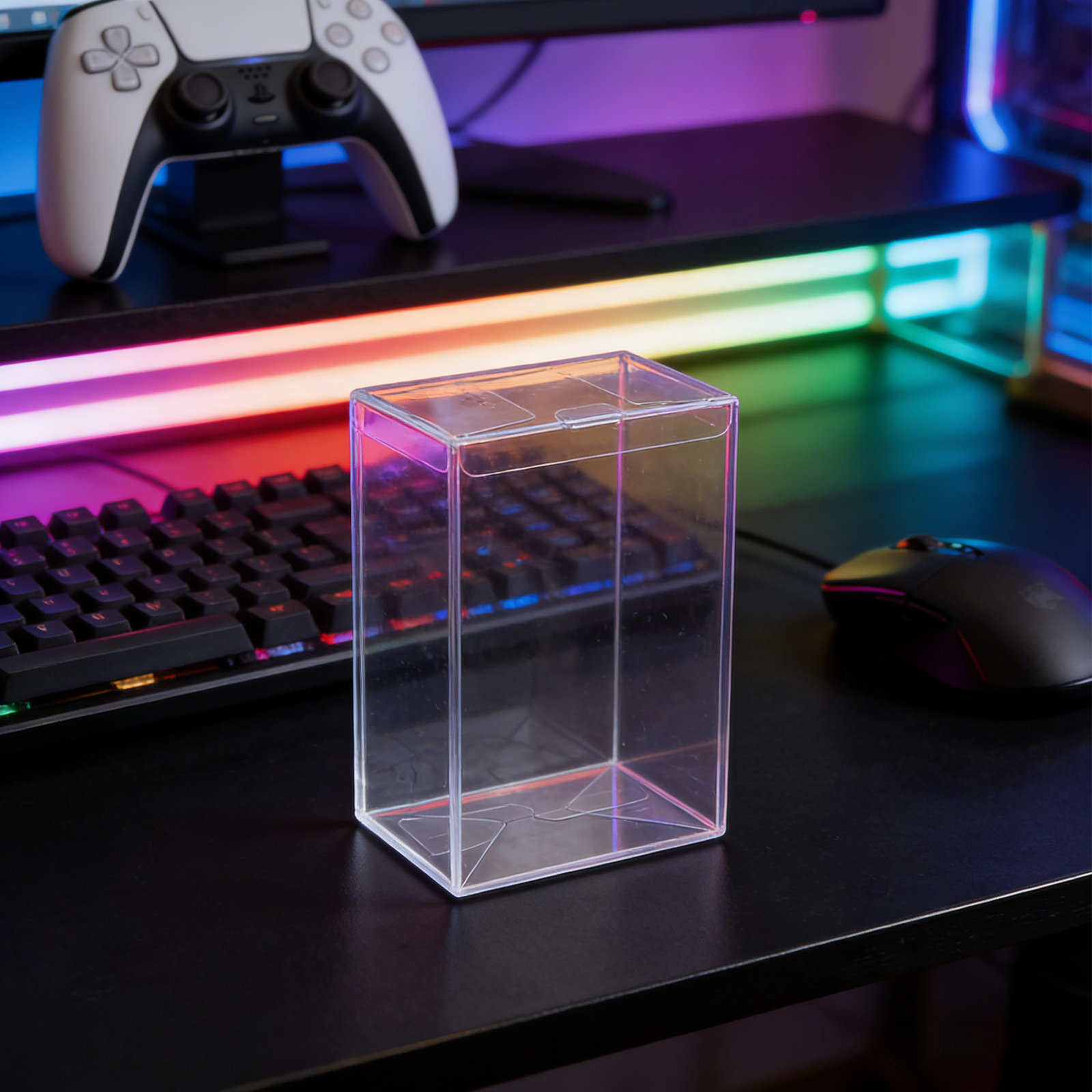 Figure Display Box - 10 قطع من صناديق العرض الشفافة