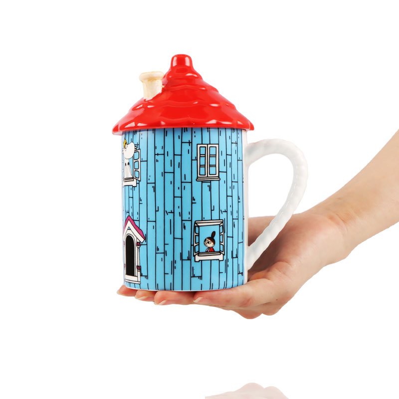 Anime Merchandise Mugs - كوب سيراميك إبداعي على شكل منزل