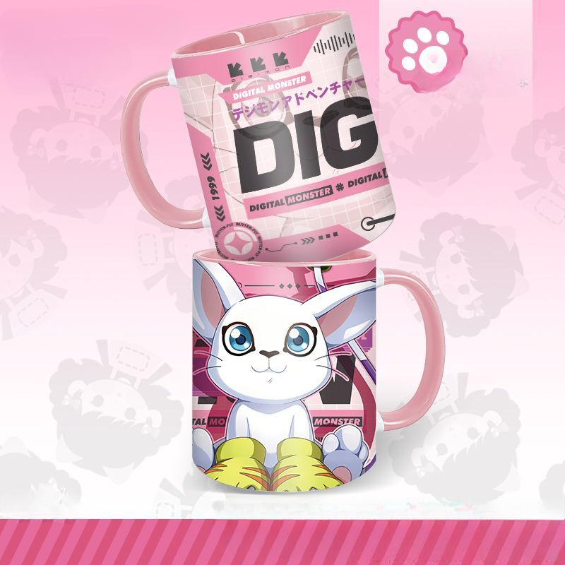 Digimon شخصية أنيمي البضائع ال - مراجعة Anime Merchandise Mugs وسعره