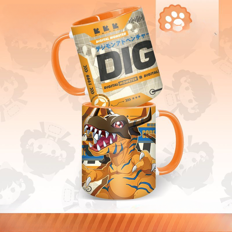 Digimon شخصية أنيمي البضائع ال - مراجعة Anime Merchandise Mugs وسعره