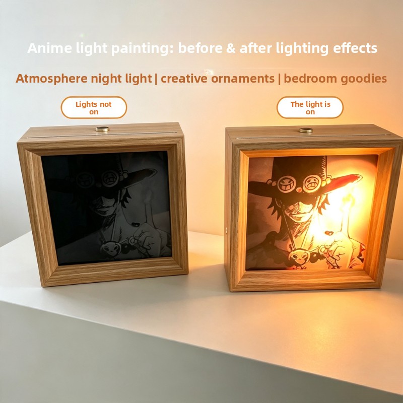 لوحة إضاءة ليلية بتصميم كرتوني - مراجعة Anime Merchandise In Japan وسعره
