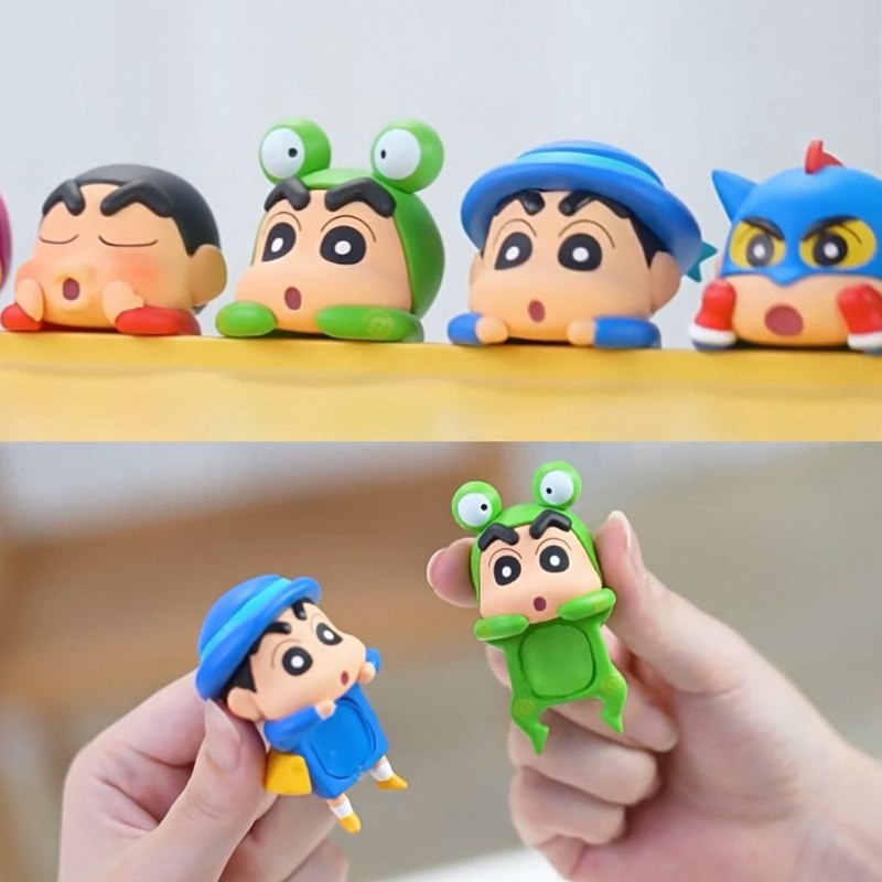 6 قطع مجسمات أنمي شياوشين بوضع - مراجعة Figure Display Box وسعره