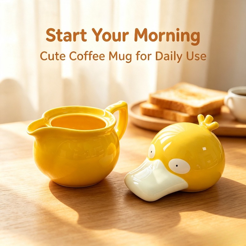 كوب سيراميك إبداعي على شكل بيت - مراجعة Anime Merchandise Mugs وسعره