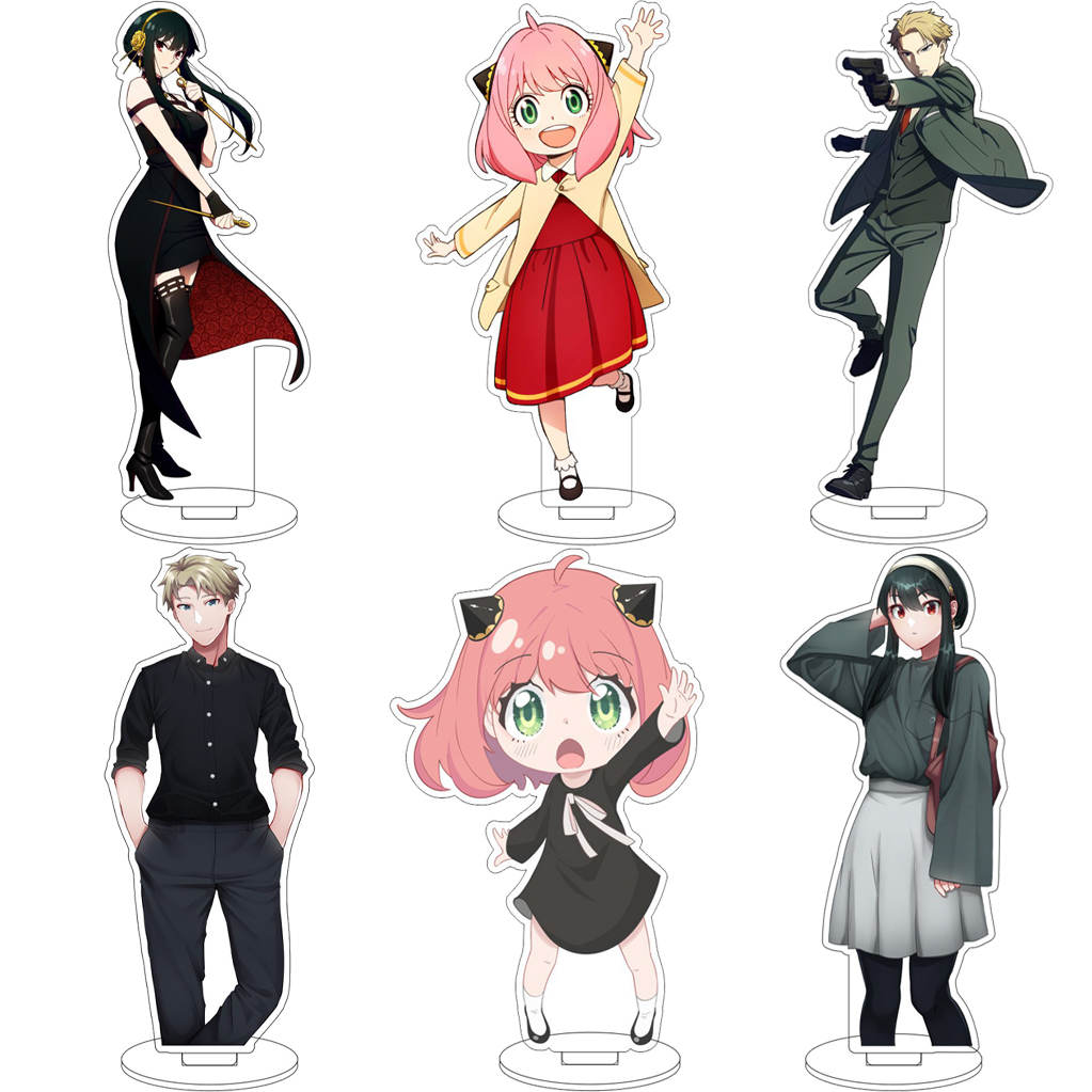 تماثيل أكريليك أنمي SPY×FAMILY - مراجعة Acrylic Stand Figure وسعره