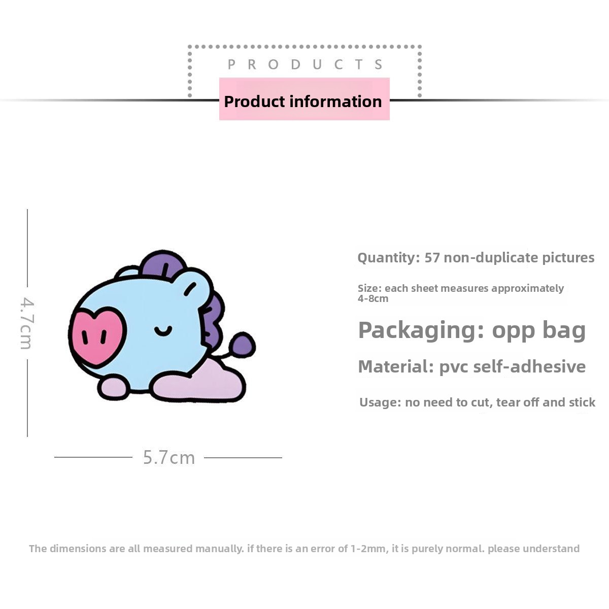 ملصقات BT21 الكرتونية اللطيفة  - مراجعة Anime Merchandise Mugs وسعره