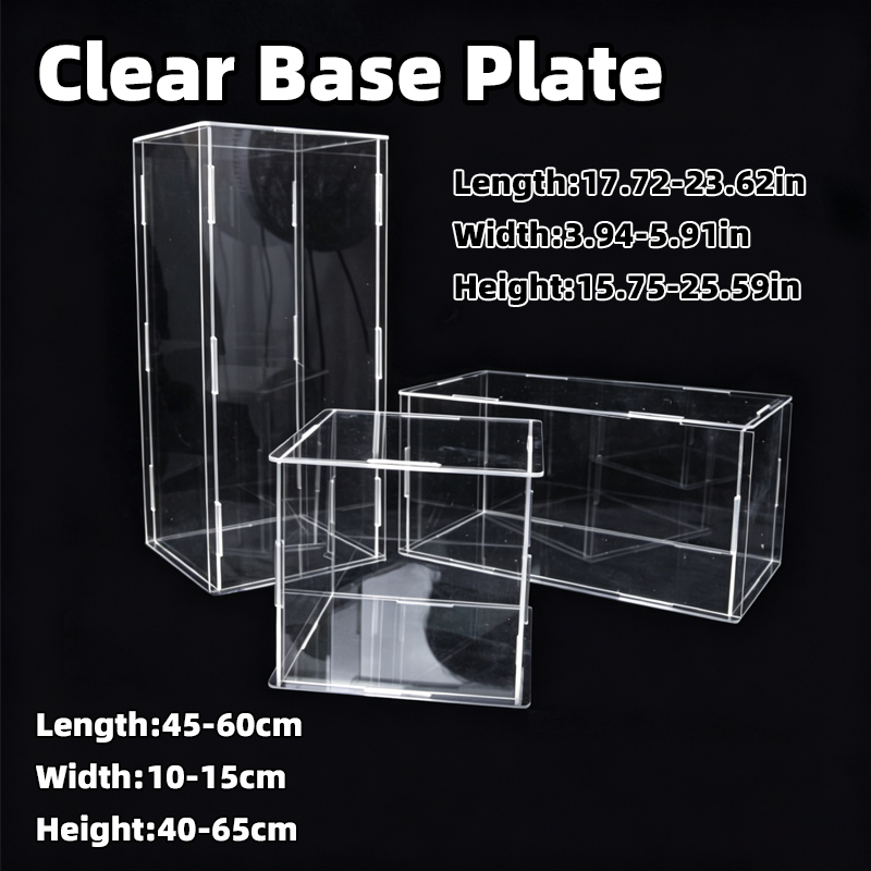 صندوق عرض أكريليك شفاف بالكامل - مراجعة Figure Display Box وسعره