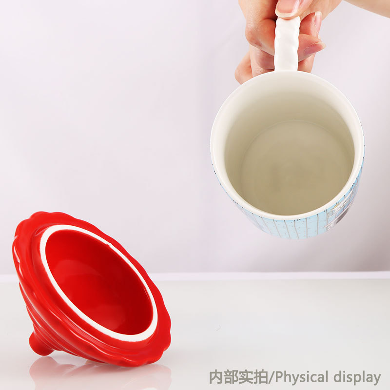 كوب سيراميك إبداعي على شكل منز - مراجعة Anime Merchandise Mugs وسعره